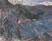 Lovis Corinth Walchensee im Herbst France oil painting artist